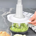 Multifunction Hand Press Manual Vegetable Chopper