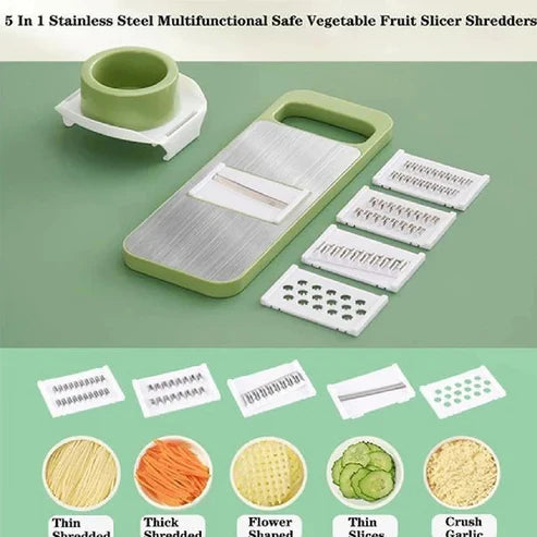 Slicer 5-in-1 Multi-Function Veg Cutter (Allow To Open)